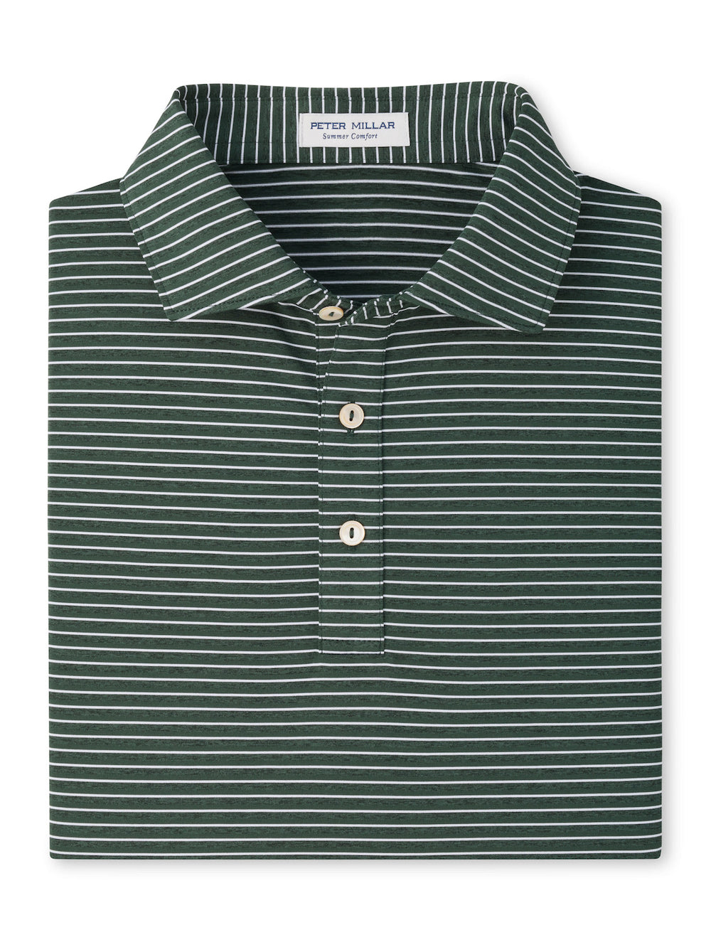 Merion Performance Jersey Polo - Sean Self Collar - Pine Brook