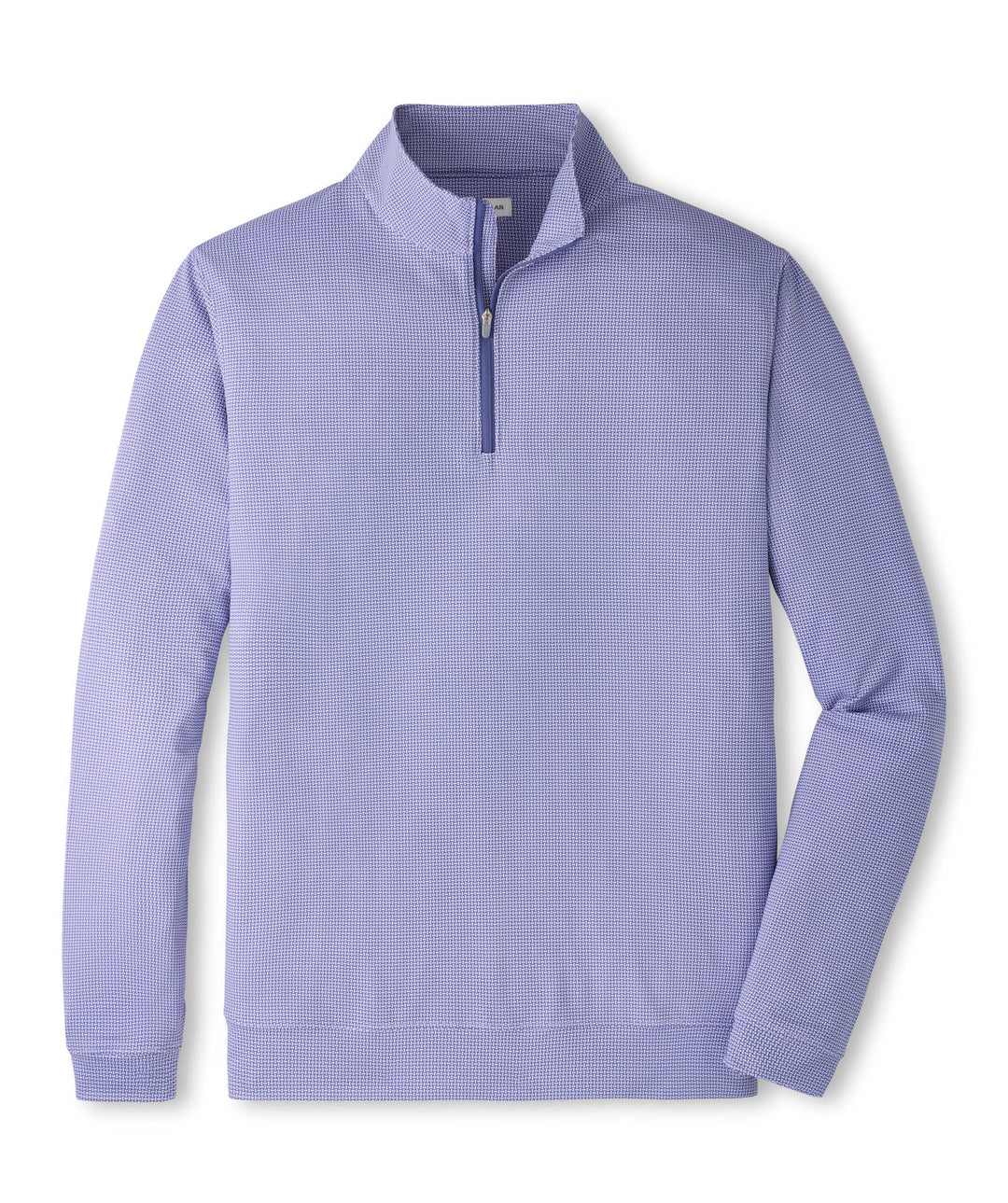 Perth Basketweave Performance Quarter-Zip - Garden Violet