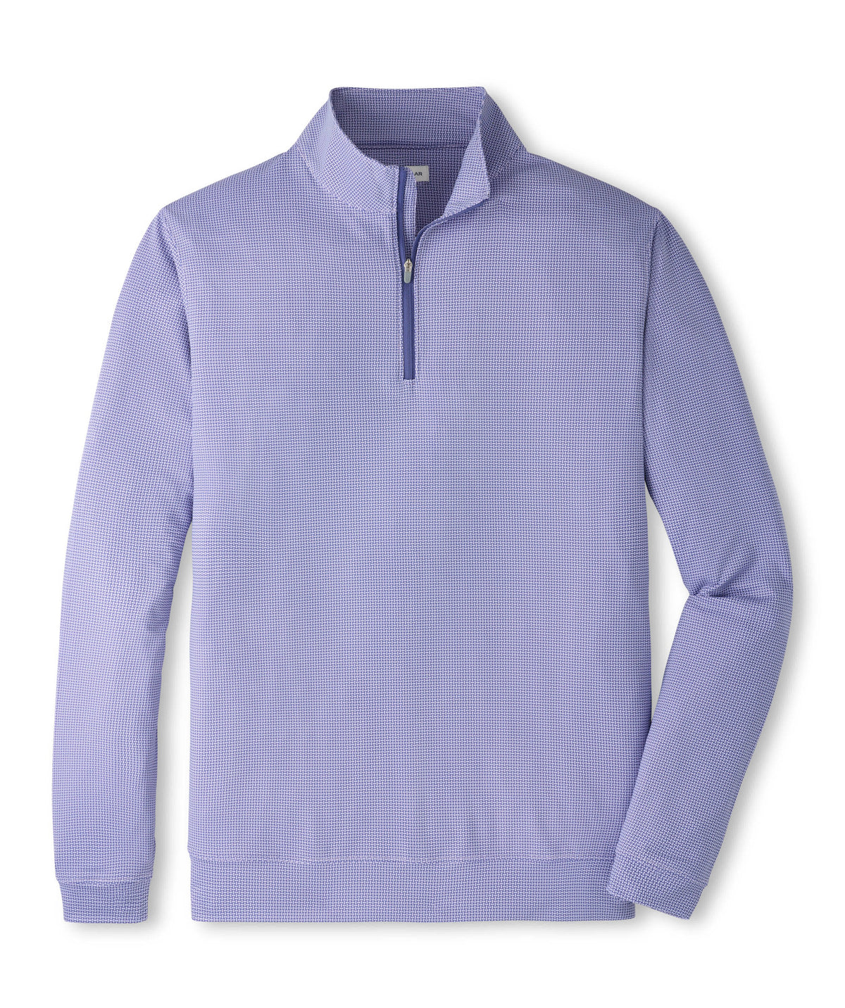 Perth Basketweave Performance Quarter-Zip - Garden Violet