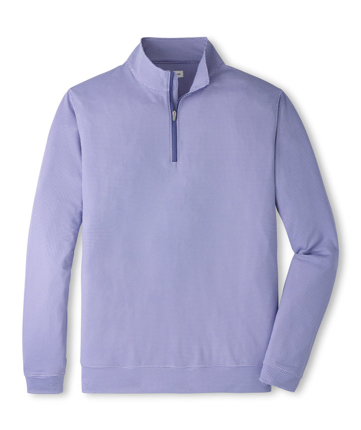 Perth Basketweave Performance Quarter-Zip - Garden Violet