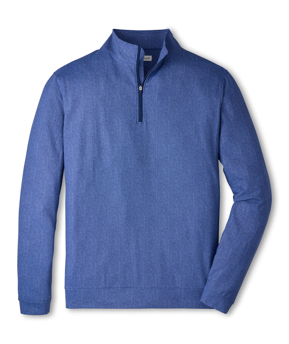 Perth Herringbone Performance Quarter-Zip - Sport Navy