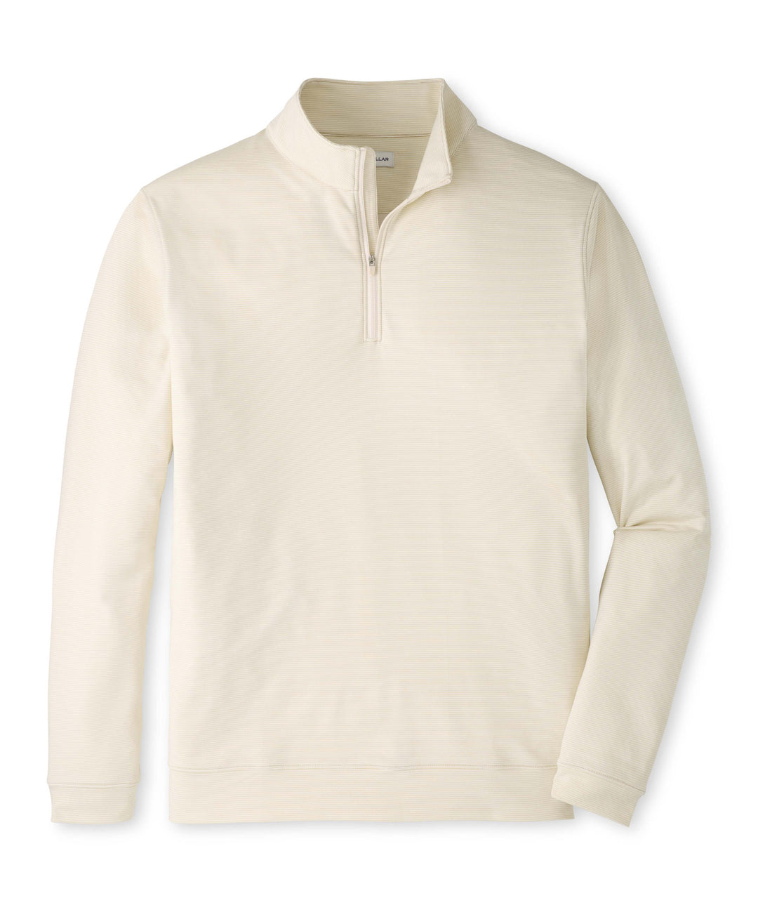 Perth Sugar Stripe Performance Quarter-Zip - Stone