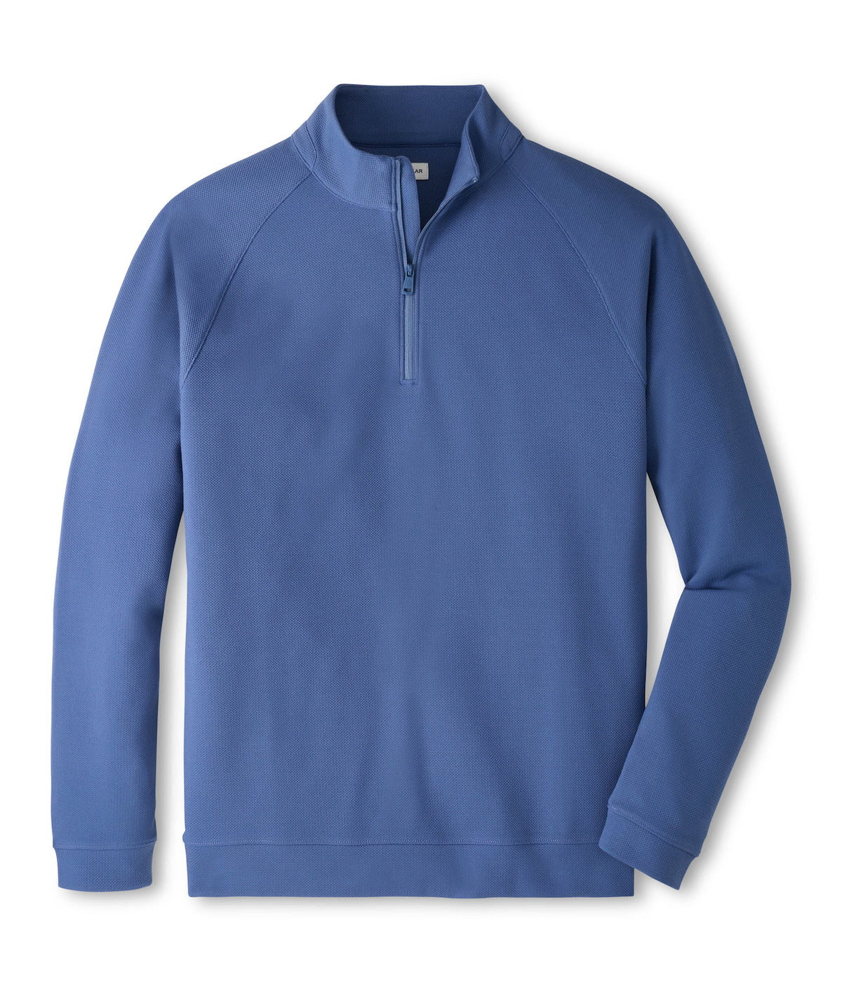 Cradle Piqué Performance Quarter-Zip - Bali Blue
