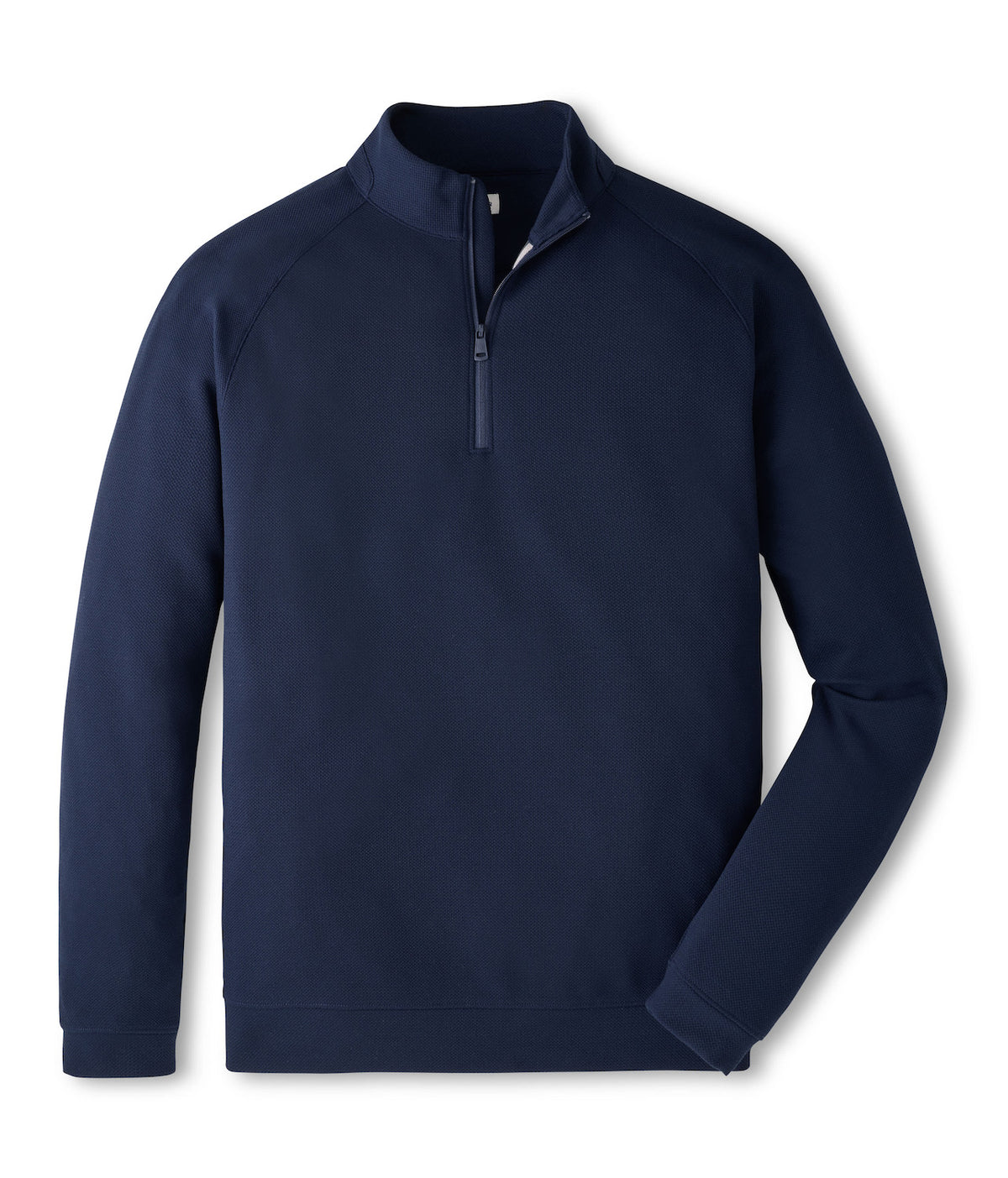 Cradle Piqué Performance Quarter-Zip - Navy