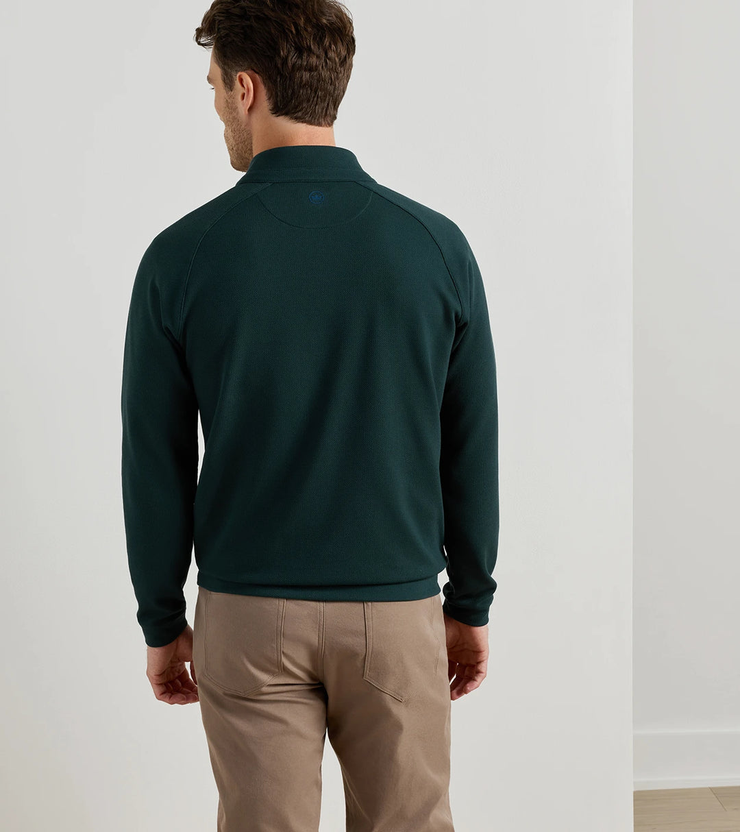 Cradle Piqué Performance Quarter-Zip - Pine Brook