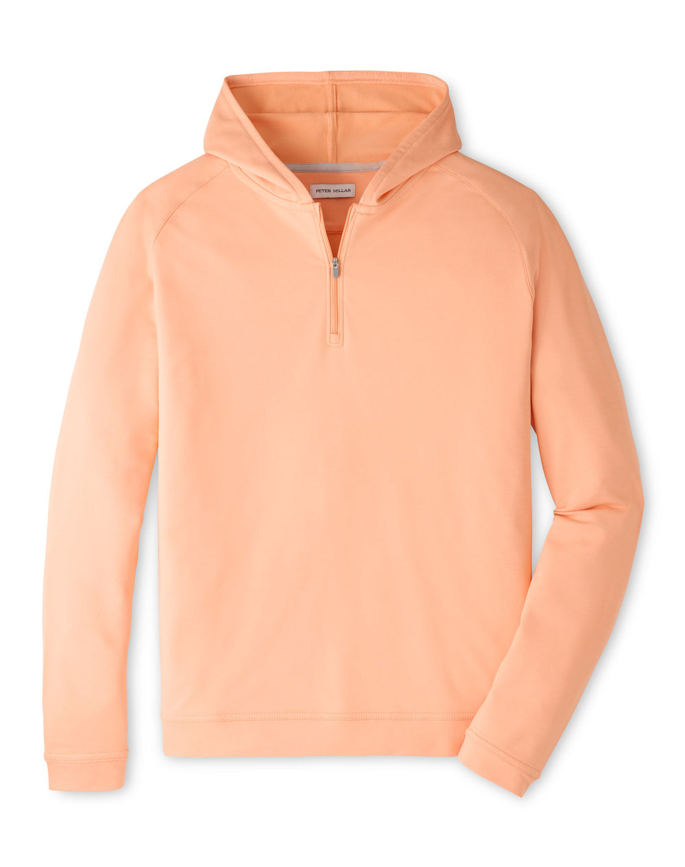 Pine Quarter-Zip Performance Hoodie - Papaya
