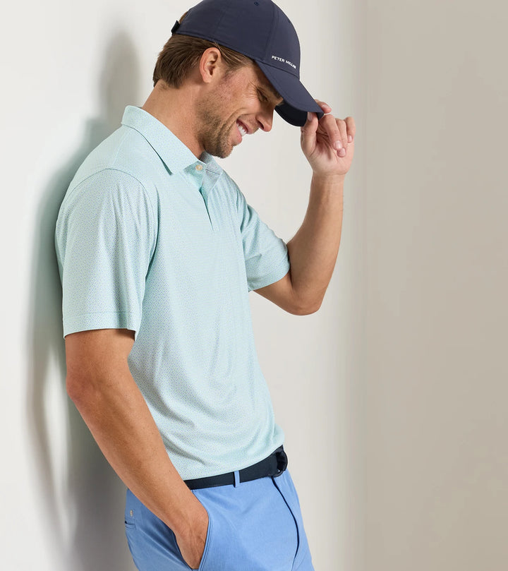 Featherweight Racquet Club Performance Polo - Sean Self Collar - White