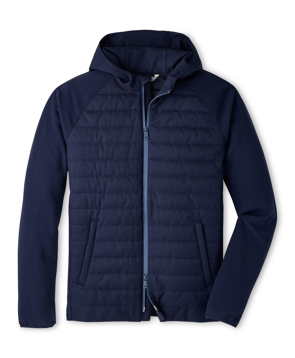 Parks Hybrid Hoodie Jacket - Navy