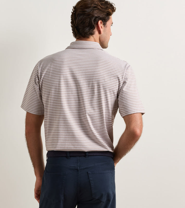 Turner Crown Flex Cotton Short-Sleeve Polo - Sawgrass