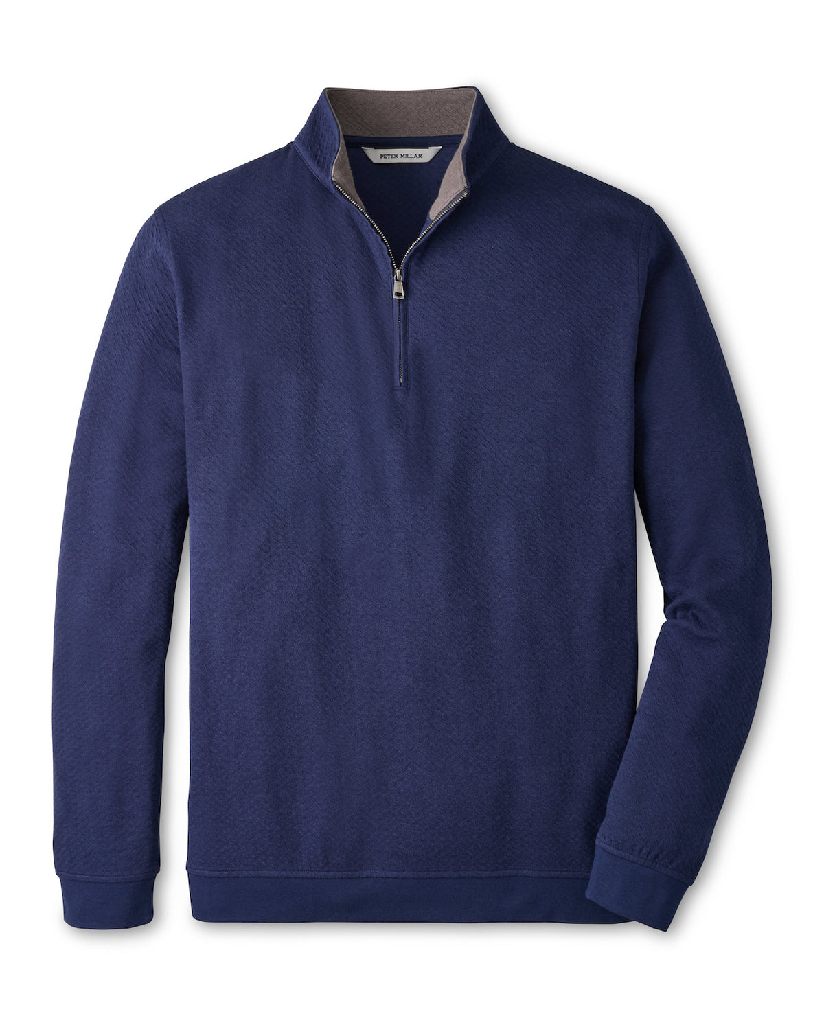 Ridgeline Knit Quarter Zip - Navy