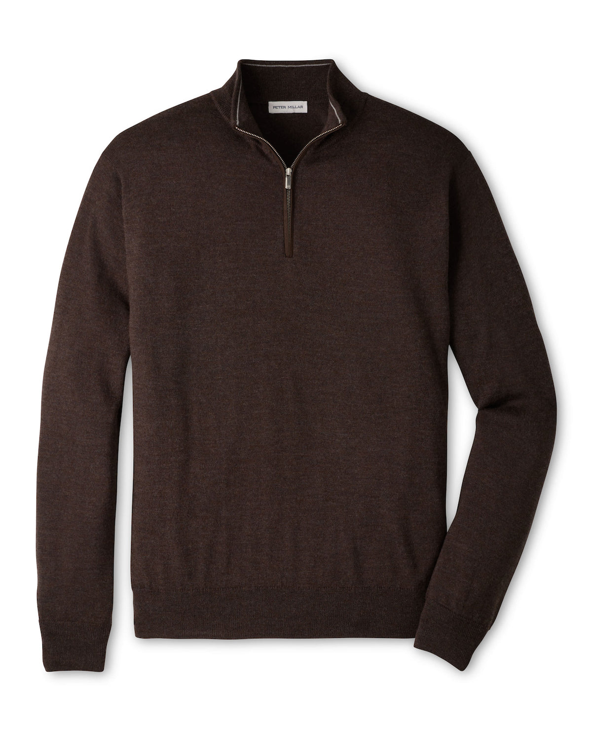 Autumn Crest Suede Trim Quarter-Zip - French Press