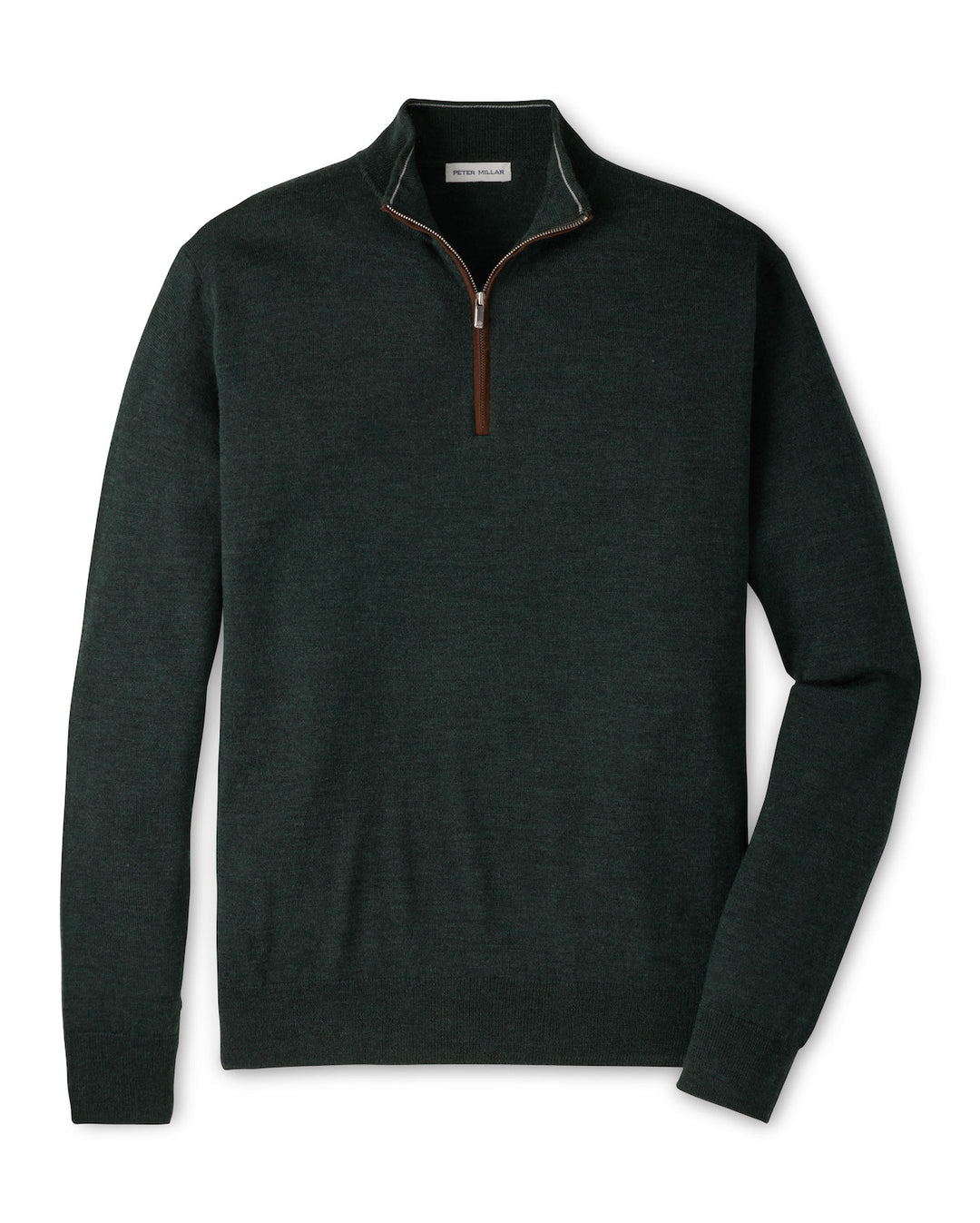 Autumn Crest Suede Trim Quarter-Zip - Pine Brook