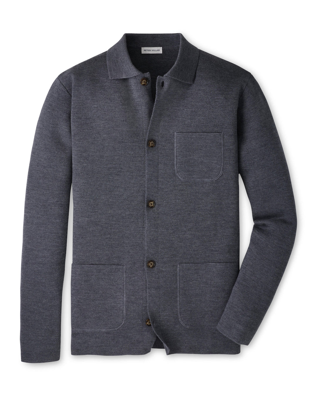 Autumn Crest Sweater Chore Coat - Charcoal