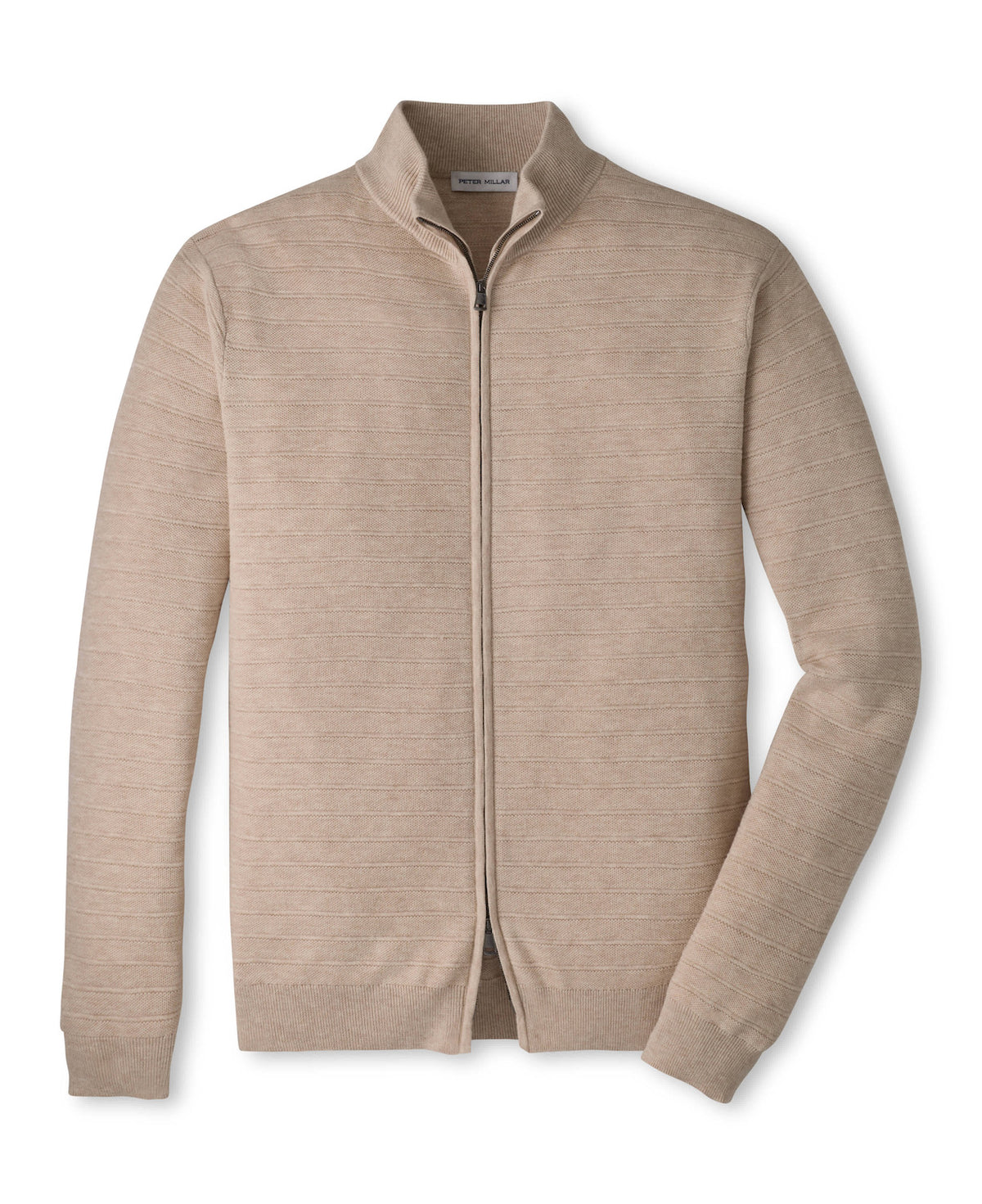 Pacific Full Zip Sweater - Stone