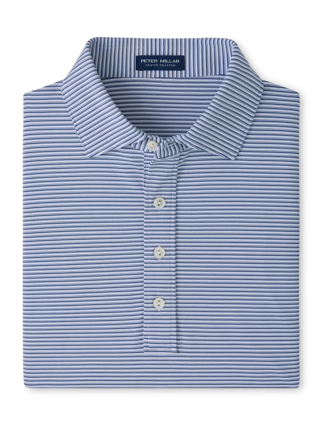 Ensemble Performance Jersey Polo - Kelly Hard Collar - White