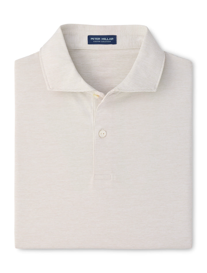 Treble Performance Jersey Polo - Edwin Spread Collar - Grey Mist