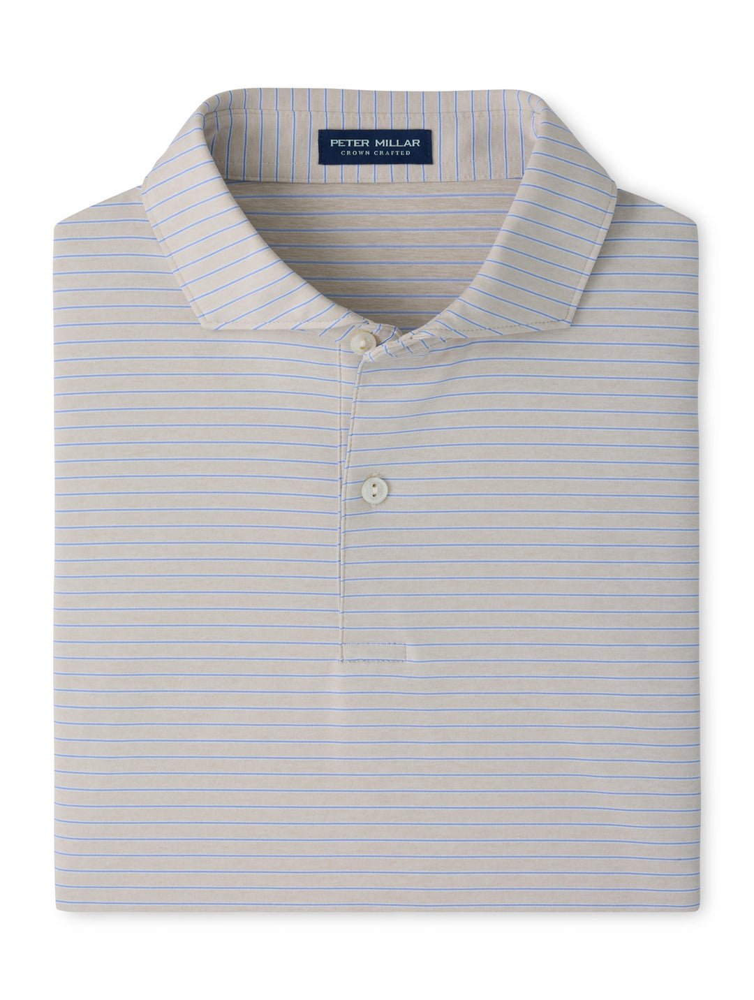 Keynote Performance Jersey Polo - Edwin Spread Collar - Grey Mist