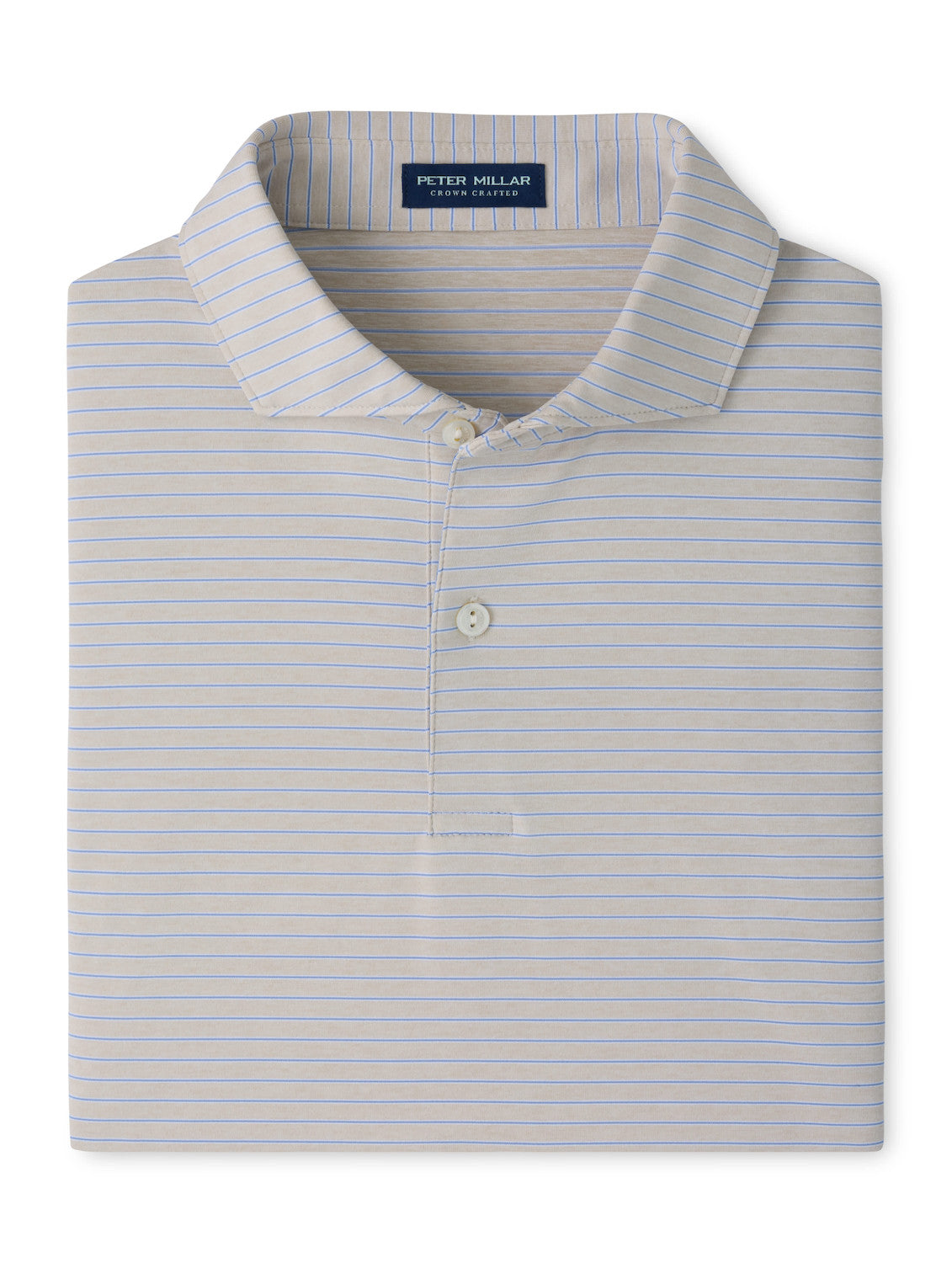 Keynote Performance Jersey Polo - Edwin Spread Collar - Grey Mist