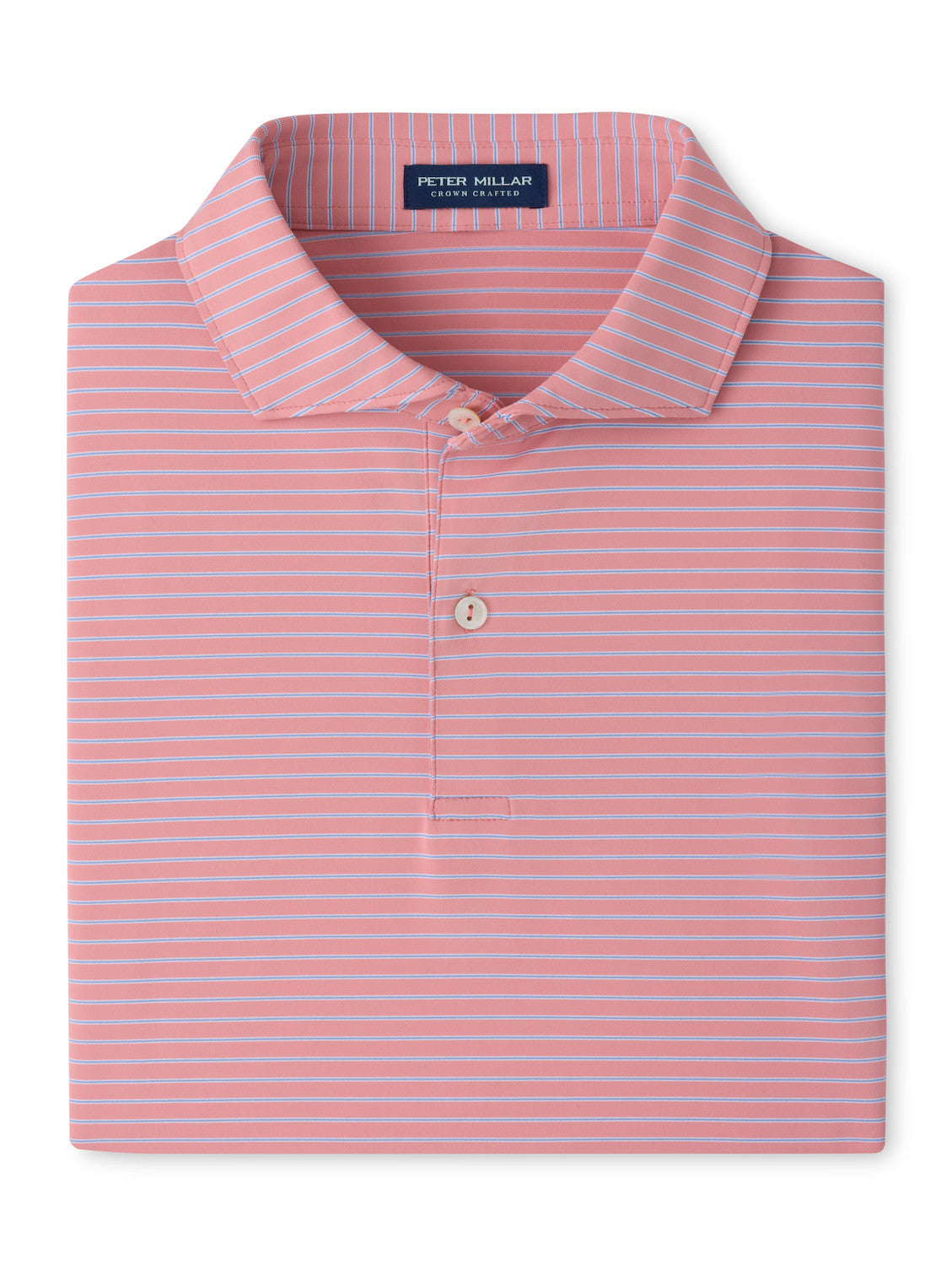 Keynote Performance Jersey Polo - Edwin Spread Collar - Melrose Pink