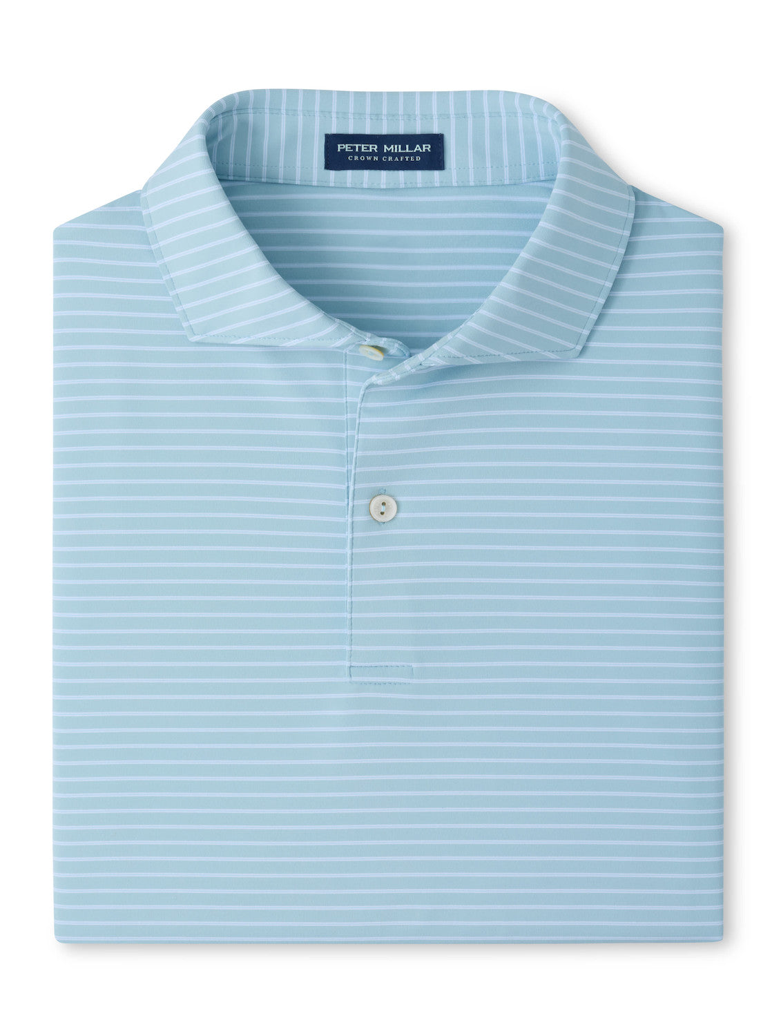 Keynote Performance Jersey Polo - Edwin Spread Collar - Seaflower