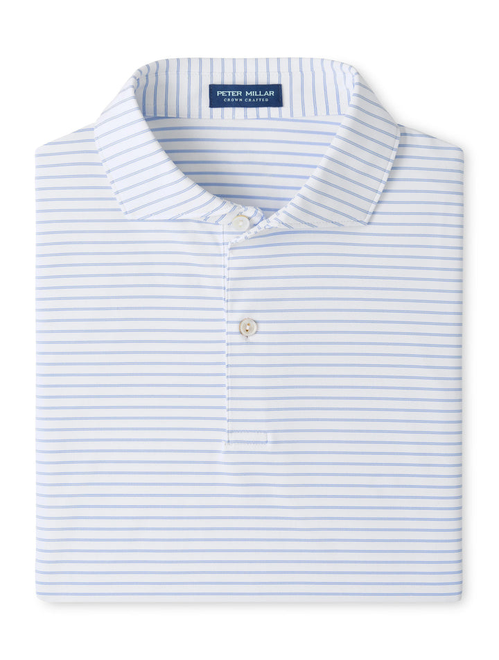 Keynote Performance Jersey Polo - Edwin Spread Collar - White