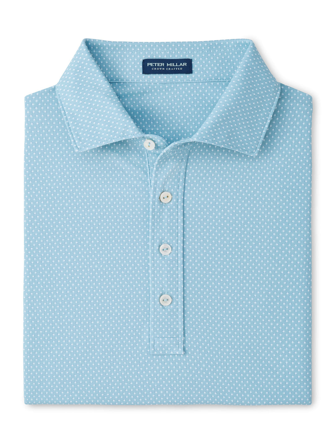 Nova Performance Jersey Polo - Kelly Hard Collar - Seaflower