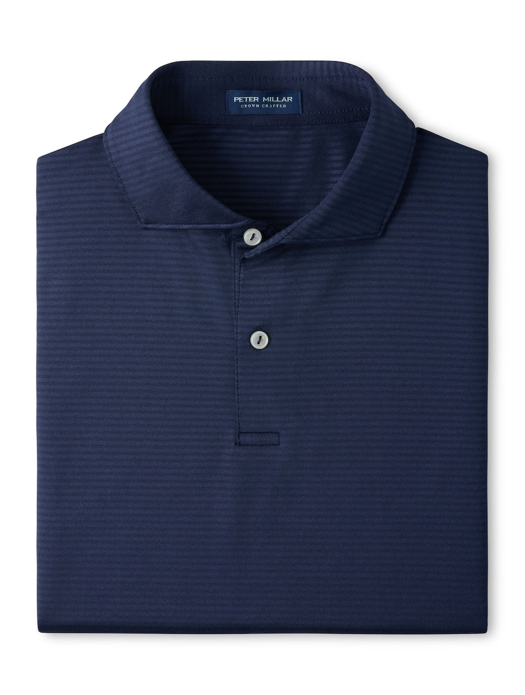 Empire Performance Jersey Polo - Edwin Spread Collar - Navy