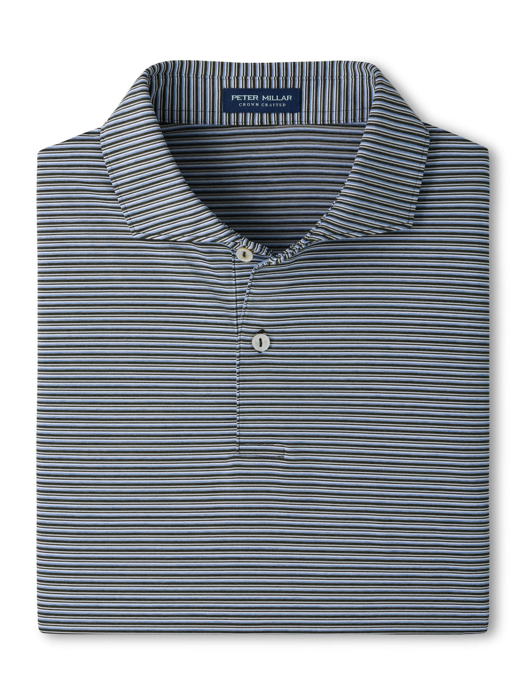 Timbre Performance Jersey Polo - Edwin Spread Collar - Dark Olive