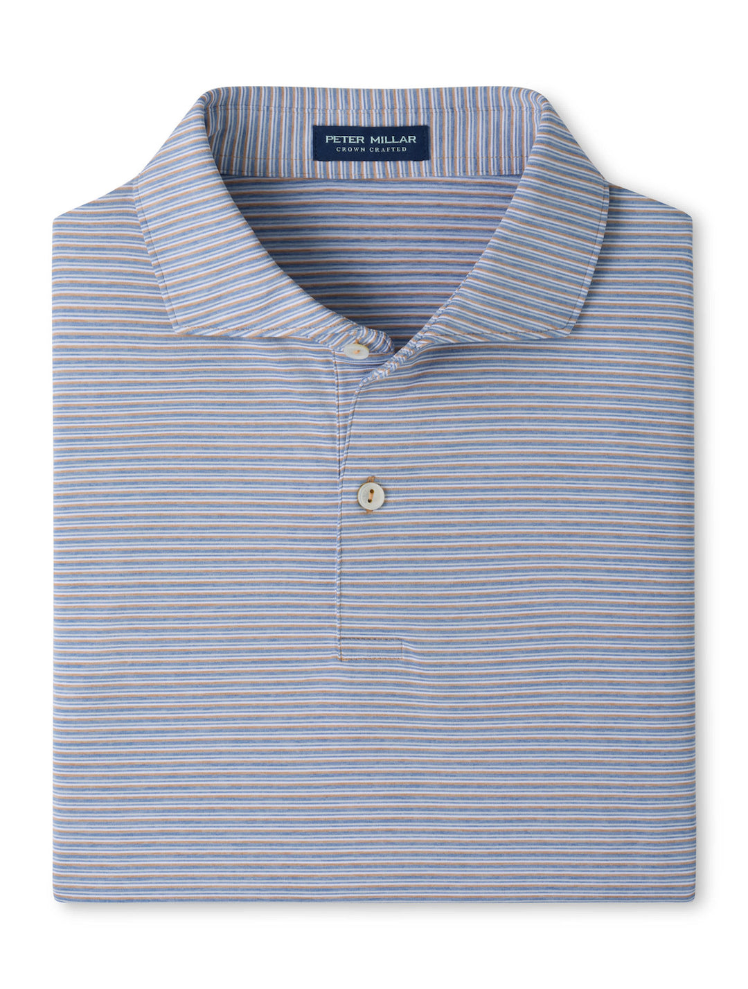 Timbre Performance Jersey Polo - Edwin Spread Collar - Light Nutmeg