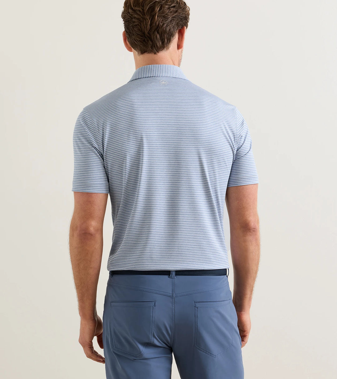 Timbre Performance Jersey Polo - Edwin Spread Collar - Grey Mist