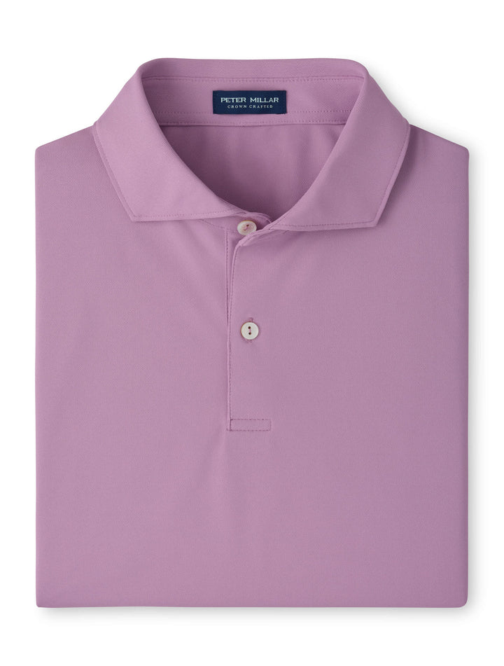 Soul Performance Mesh Polo - Edwin Spread Collar - Soft Orchid