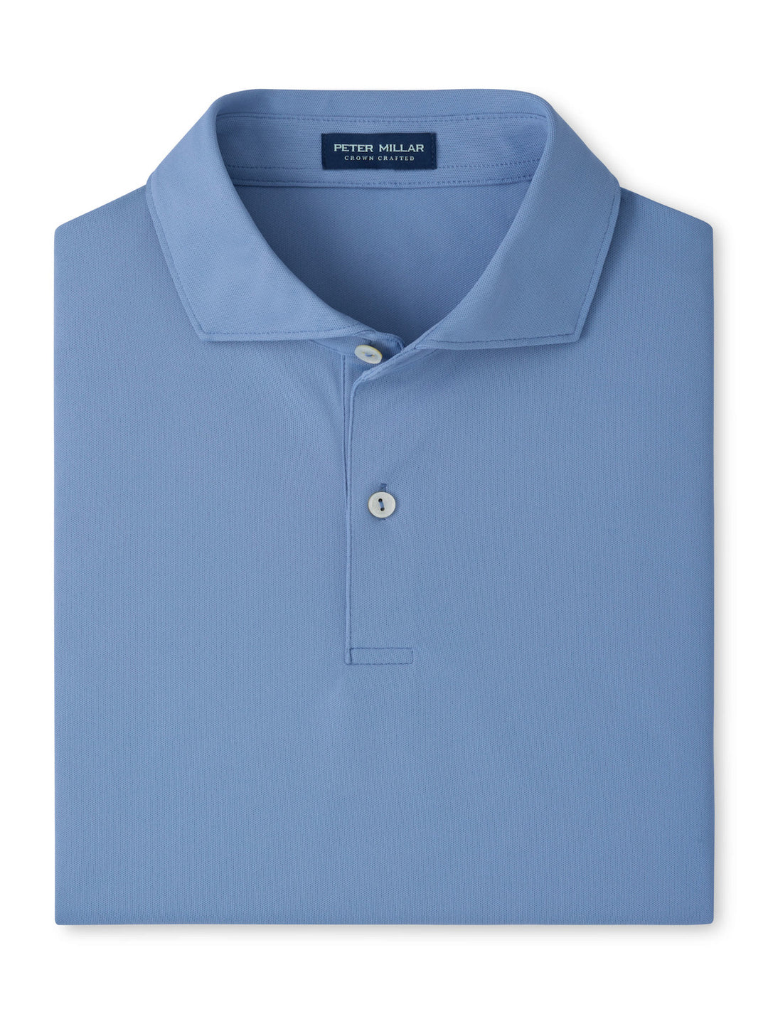 Soul Performance Mesh Polo - Edwin Spread Collar - Windy Blue