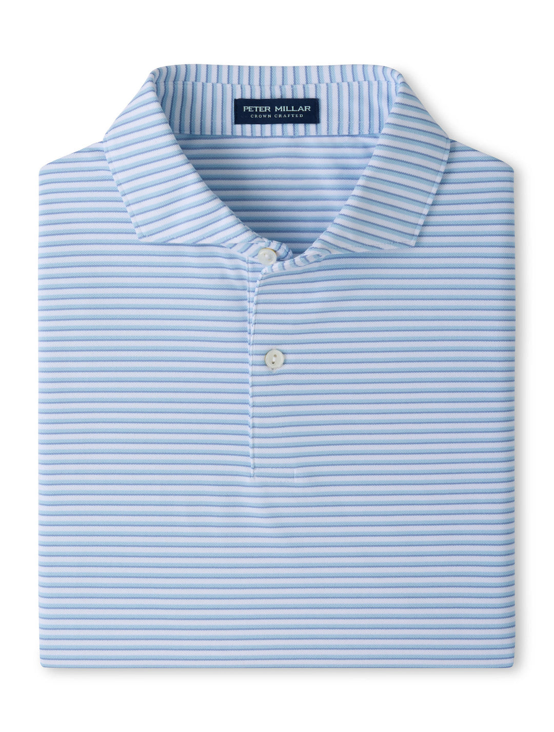 Tempo Performance Mesh Polo - Edwin Spread Collar - White