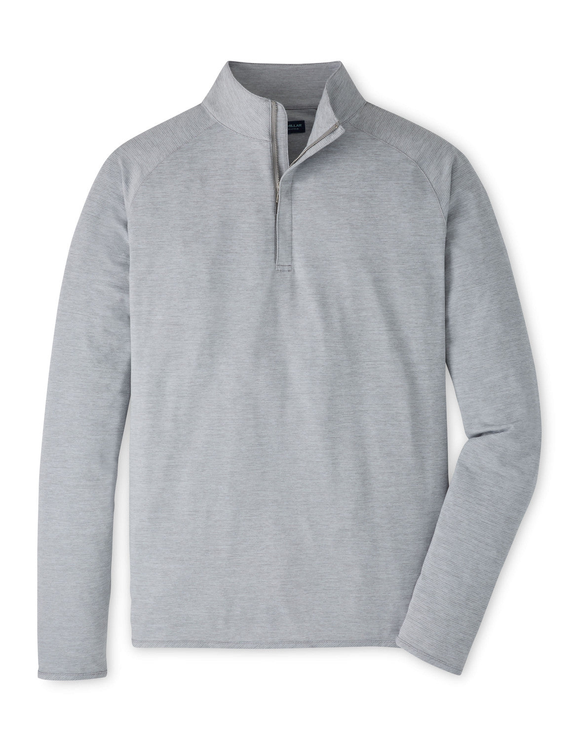 Stealth Stripe Performance Quarter-Zip - Gale Grey
