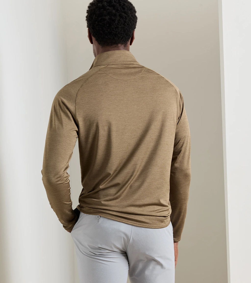 Stealth Performance Quarter-Zip - Light Mocha