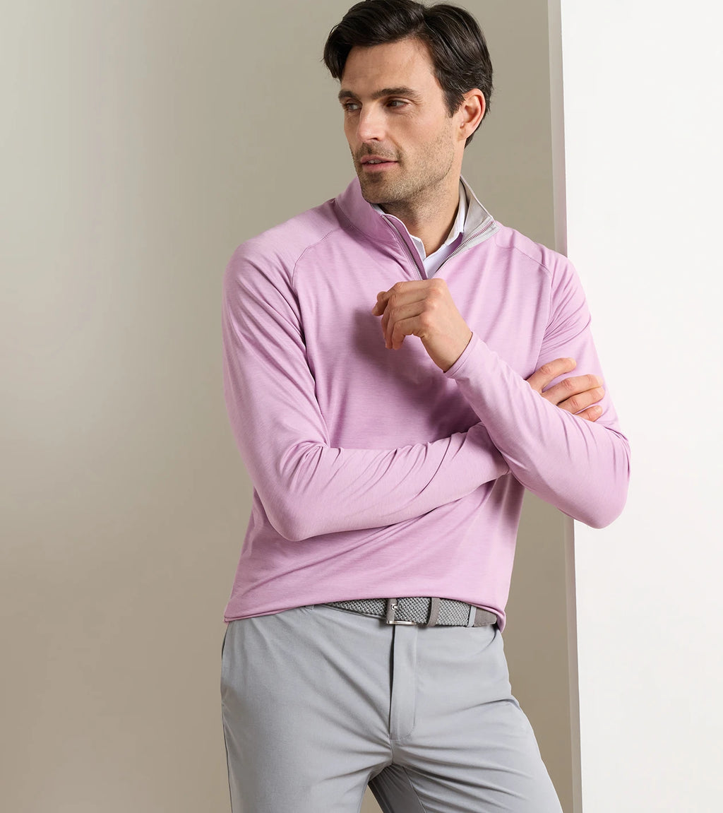 Stealth Performance Quarter-Zip - Soft Orchid