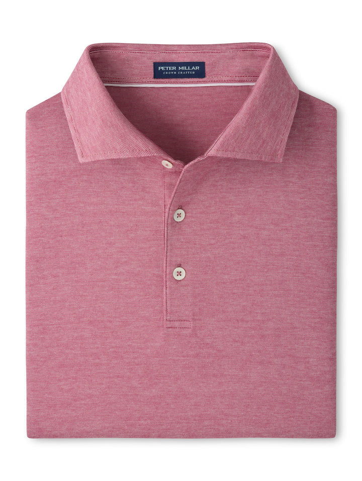 Excursionist Flex Short-Sleeve Polo - Ruby Dusk
