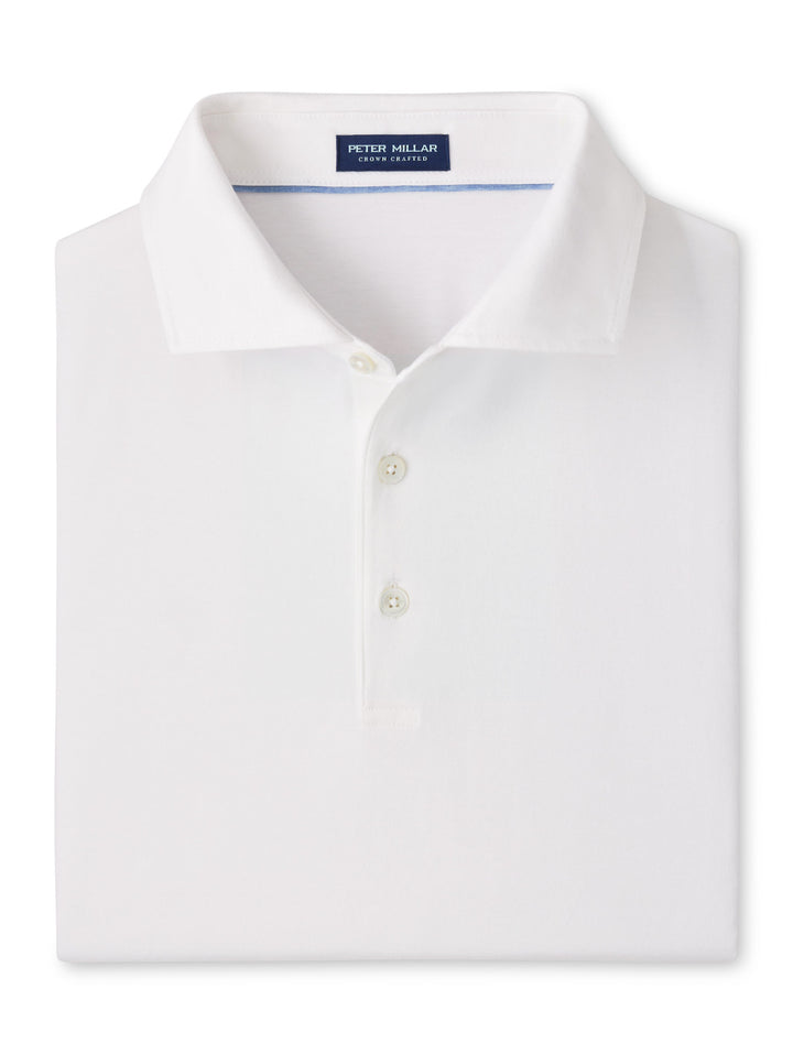 Excursionist Flex Short-Sleeve Polo - White