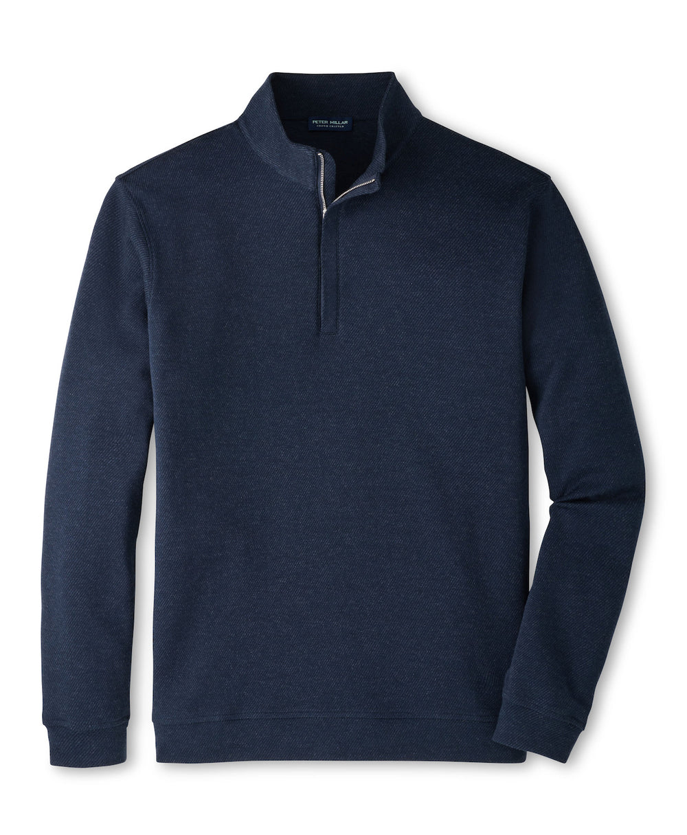 Grant Knit Quarter-Zip - Navy