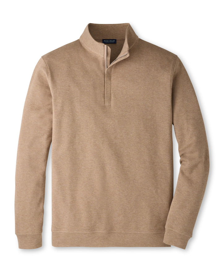 Grant Knit Quarter-Zip - Rye