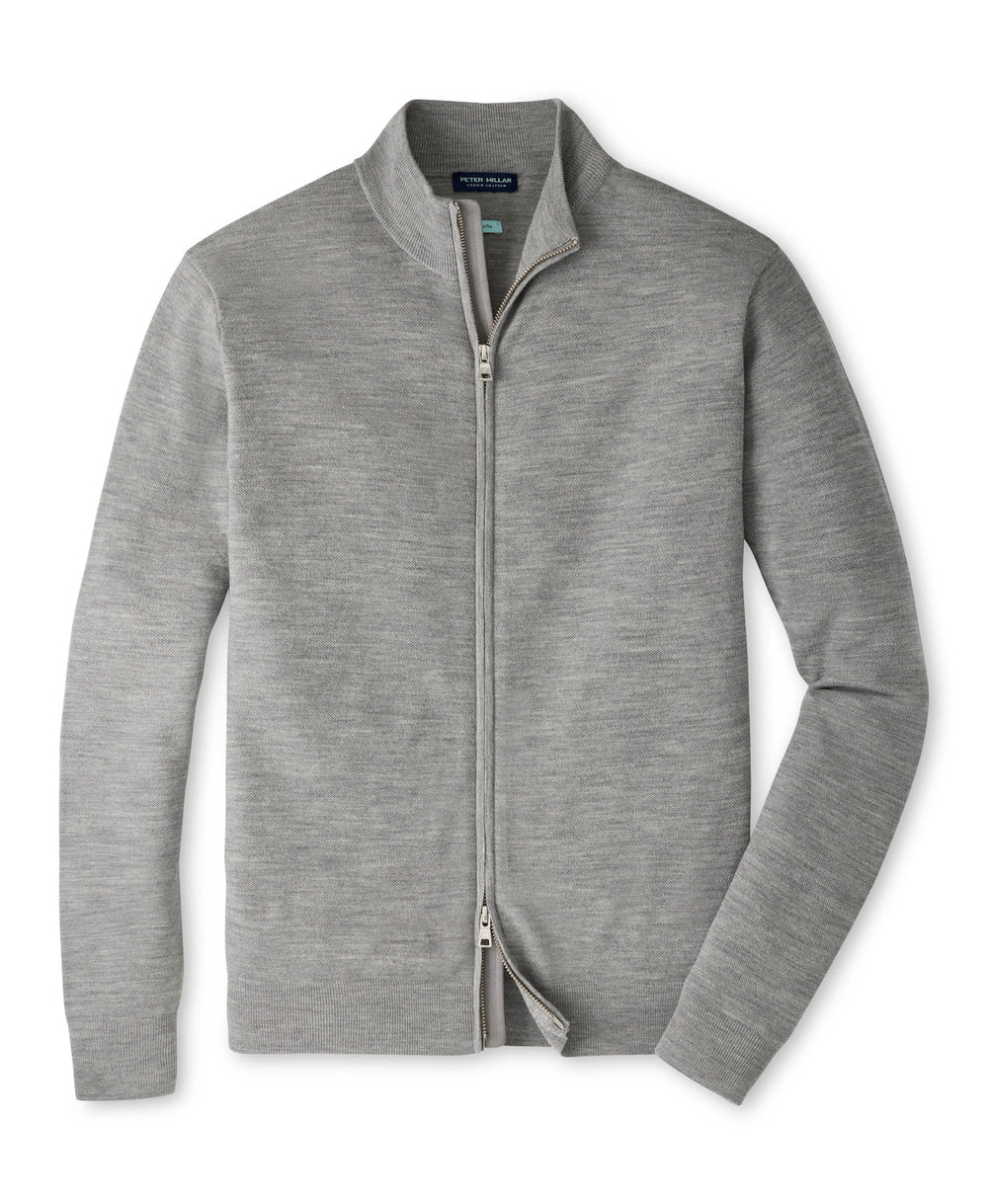 Excursionist Flex Full Zip Sweater - Gale Grey