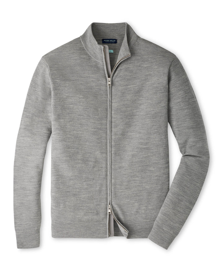 Excursionist Flex Full Zip Sweater - Gale Grey