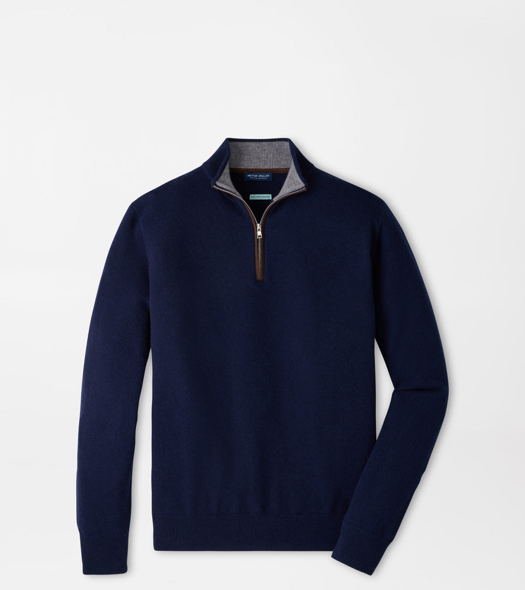 Artisan Crafted Cashmere Flex Quarter-Zip - Navy