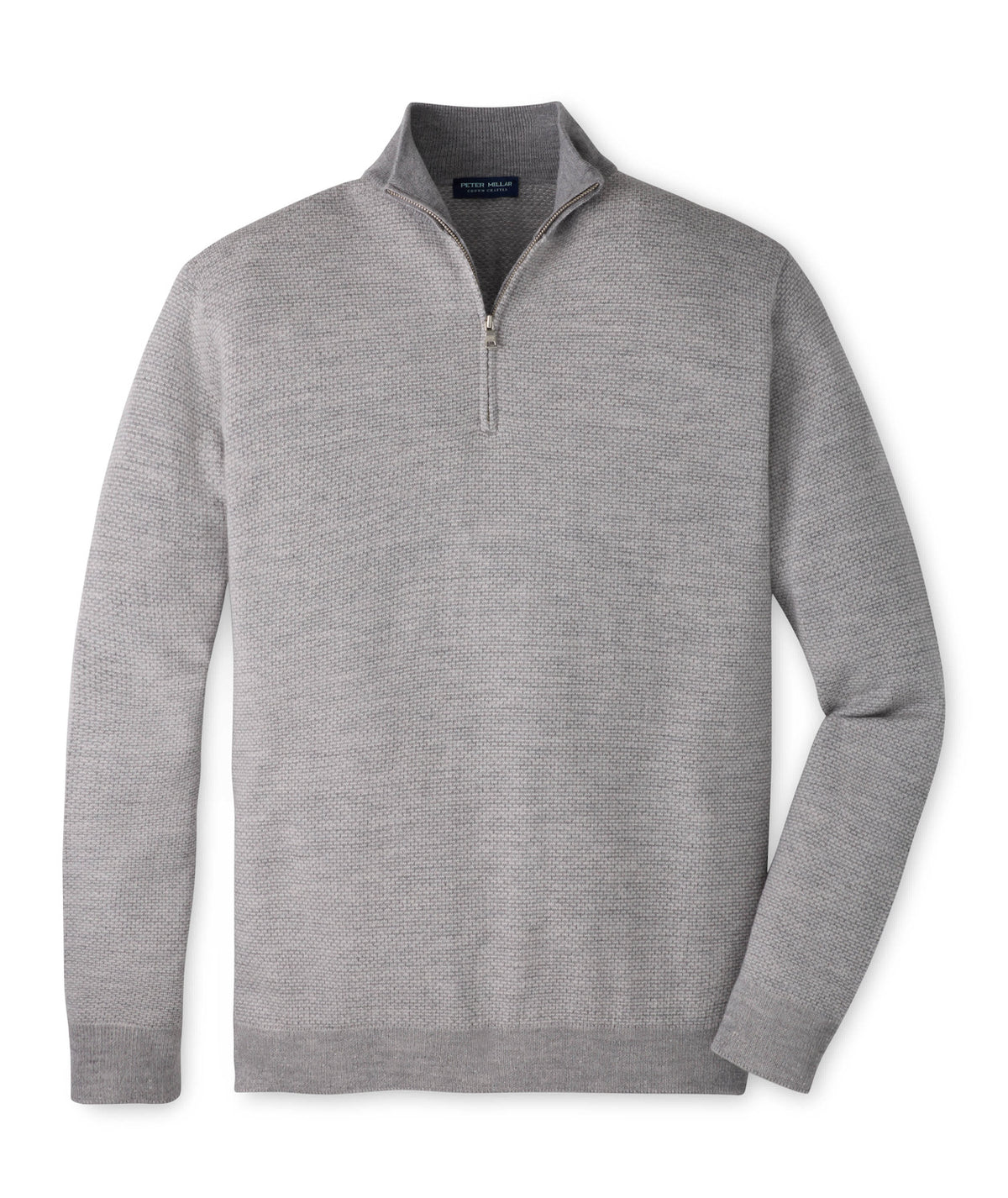 Ashland Quarter-Zip Sweater - Gale Grey