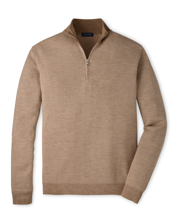 Ashland Quarter-Zip Sweater - Nutmeg
