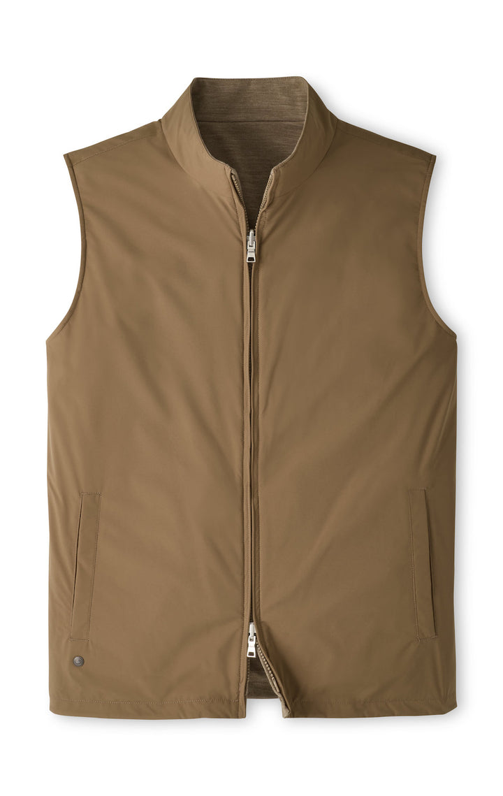 Ryder Reversible Vest - Light Mocha