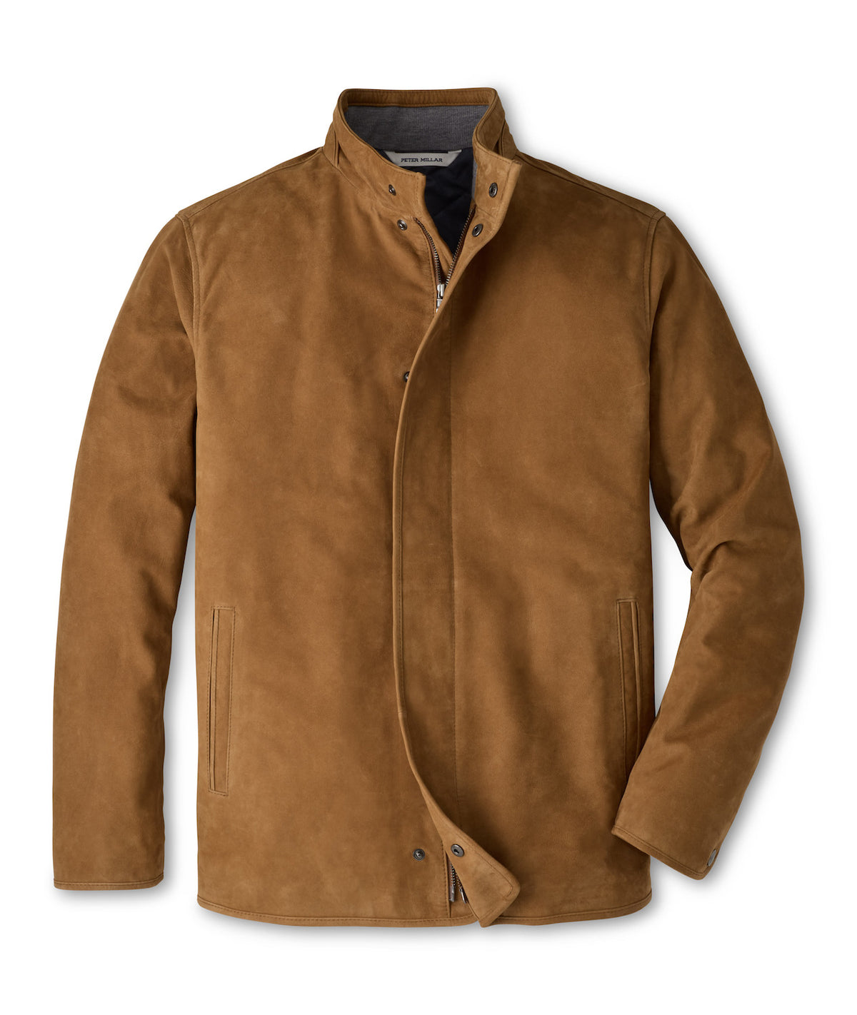 Norwalk Nubuck Coat - Dark Amber
