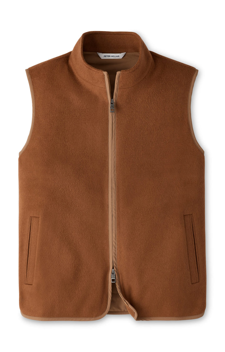 Crown Flex Merino Vest - Dark Amber