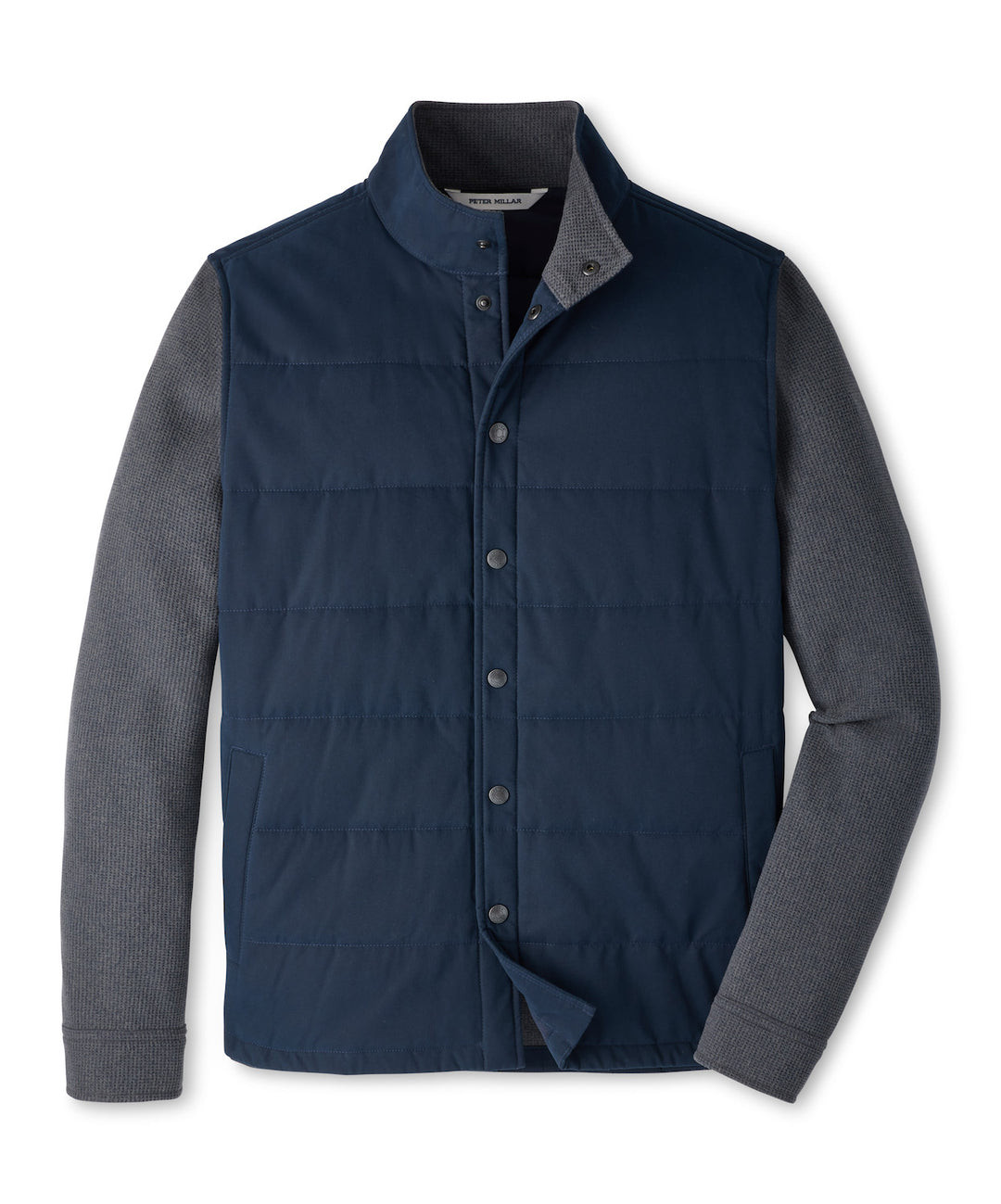 Bedford Hybrid Snap Jacket - Dark Navy