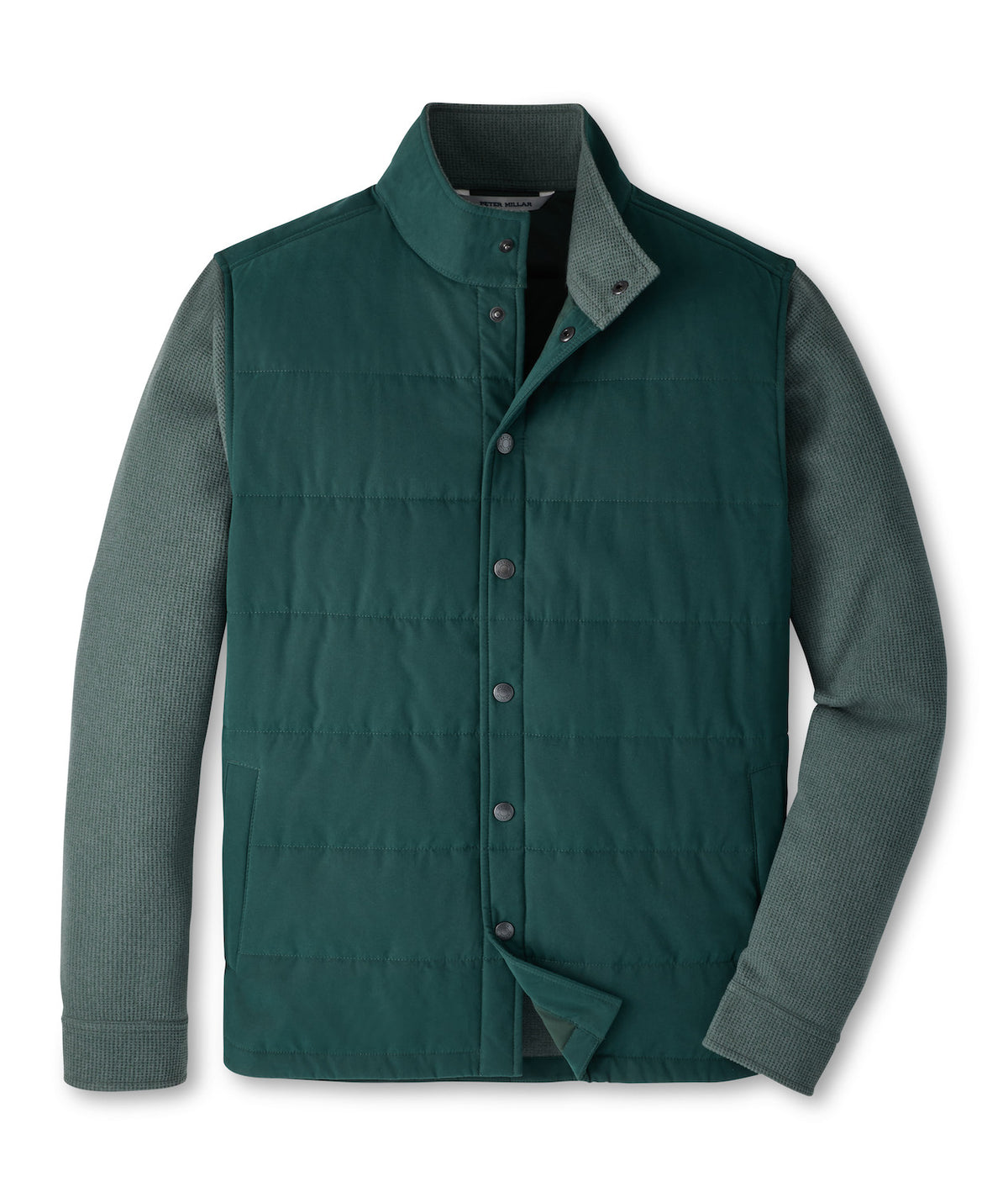 Bedford Hybrid Snap Jacket - Pine Brook